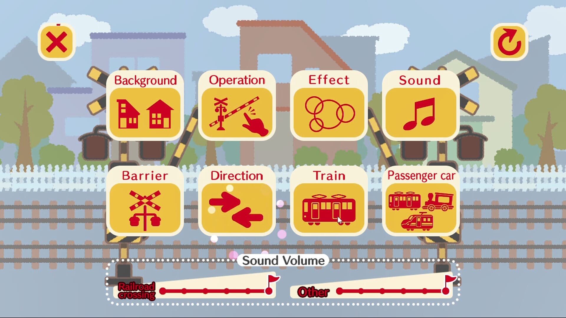 Railroad crossing play