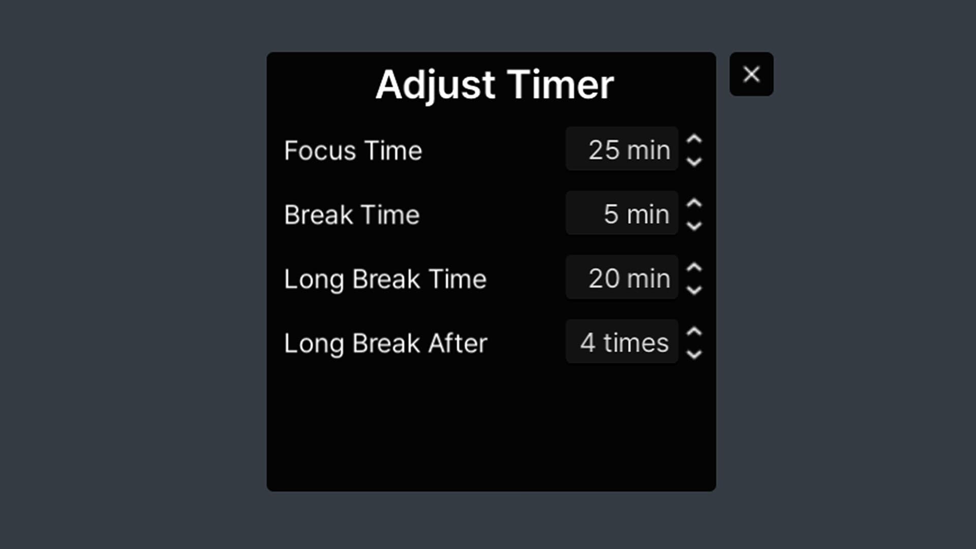 Poua! – Your Pomodoro Buddy & Minimal Desktop Timer