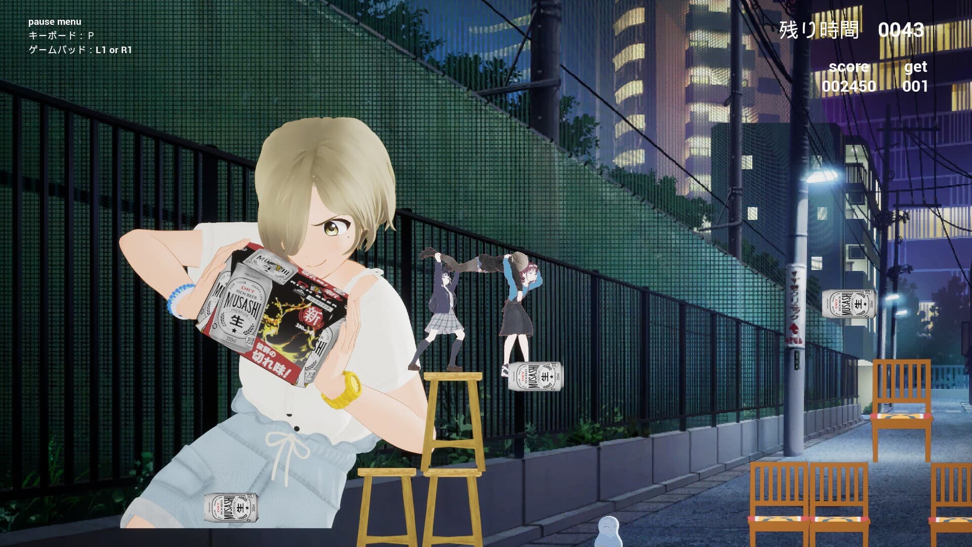 桃香（を）ワッショイ