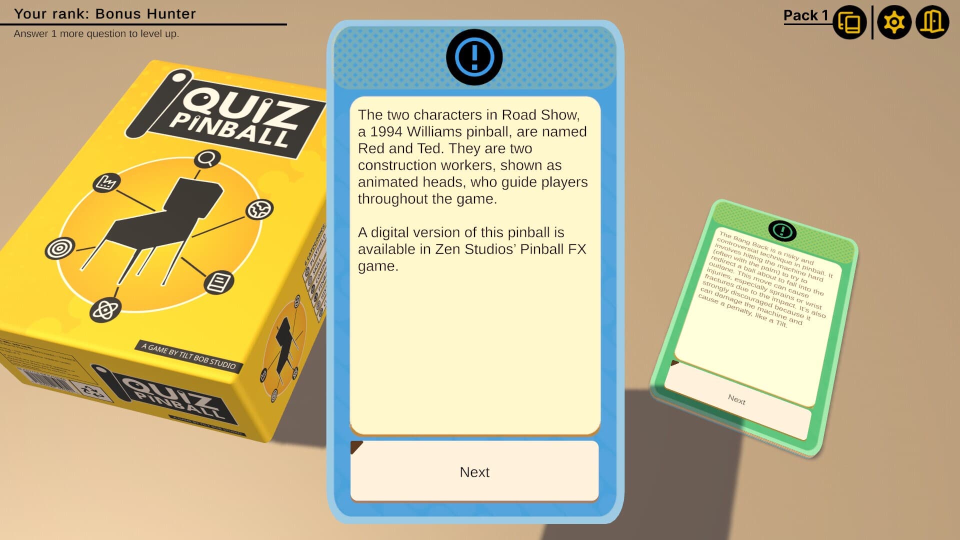 Quiz Pinball: The Quiz You Didn't Know You Needed