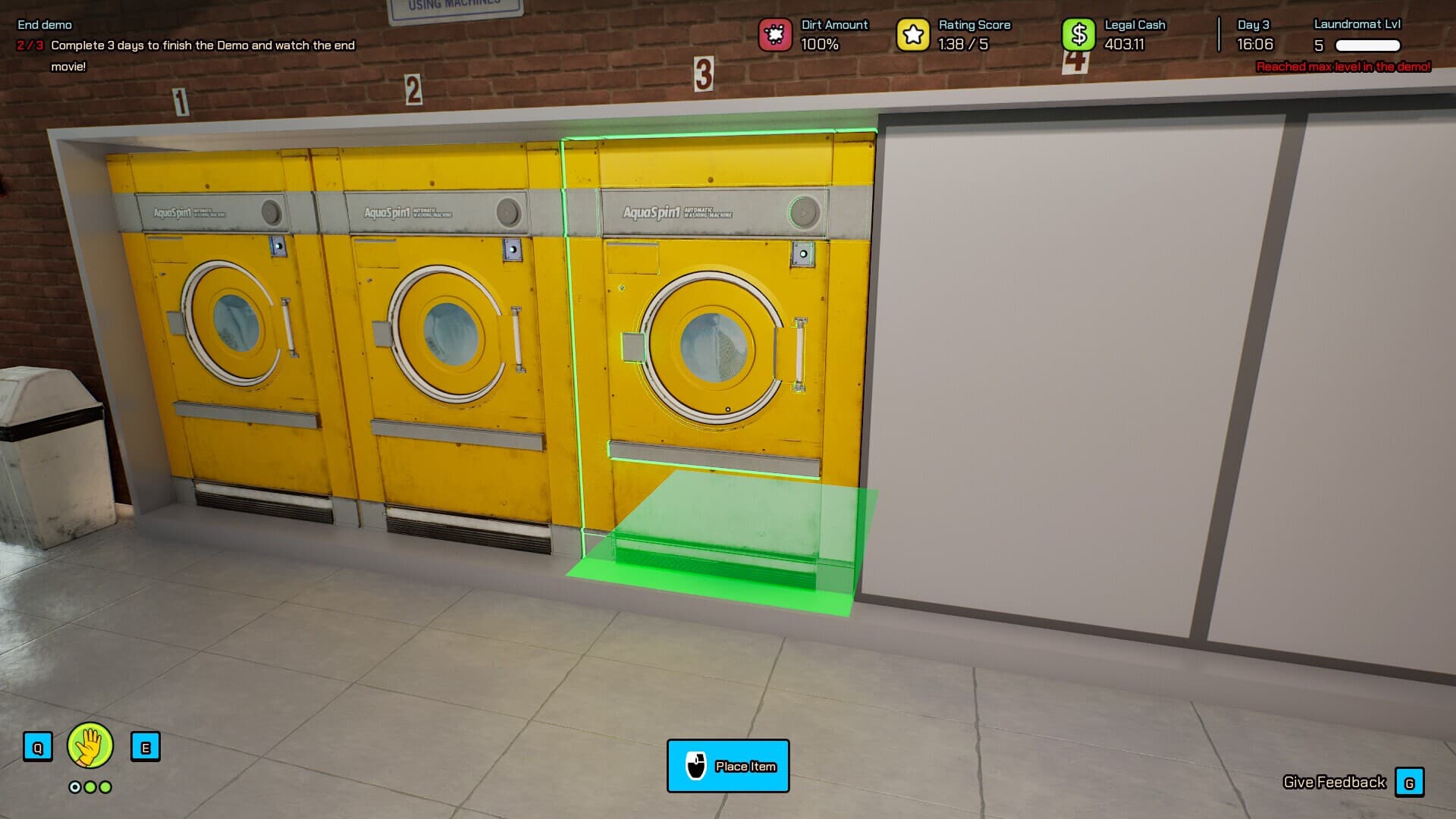Laundering Simulator - Clean Cash and Laundry