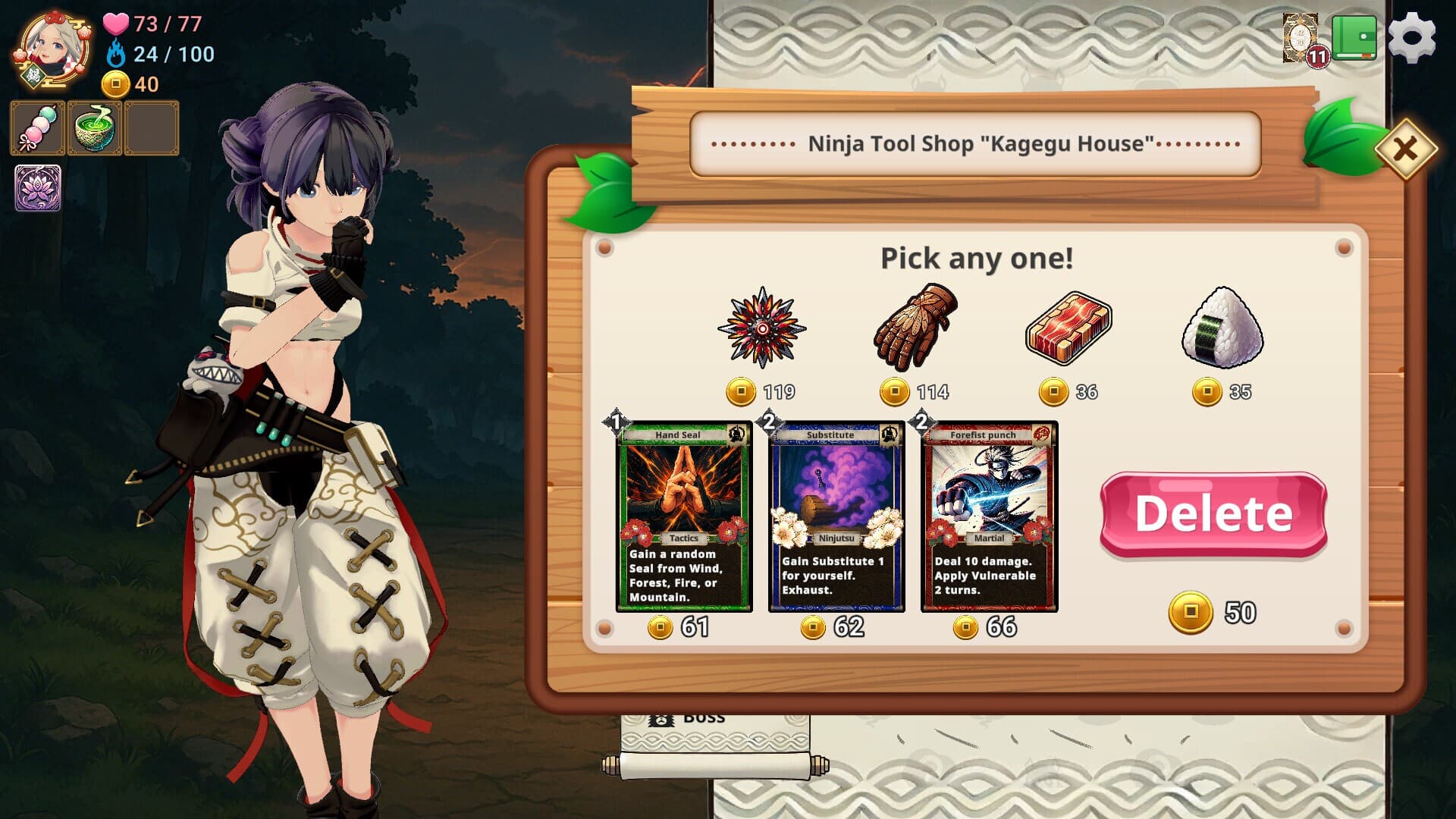 NINDO Guardian of the Starlit Shadow