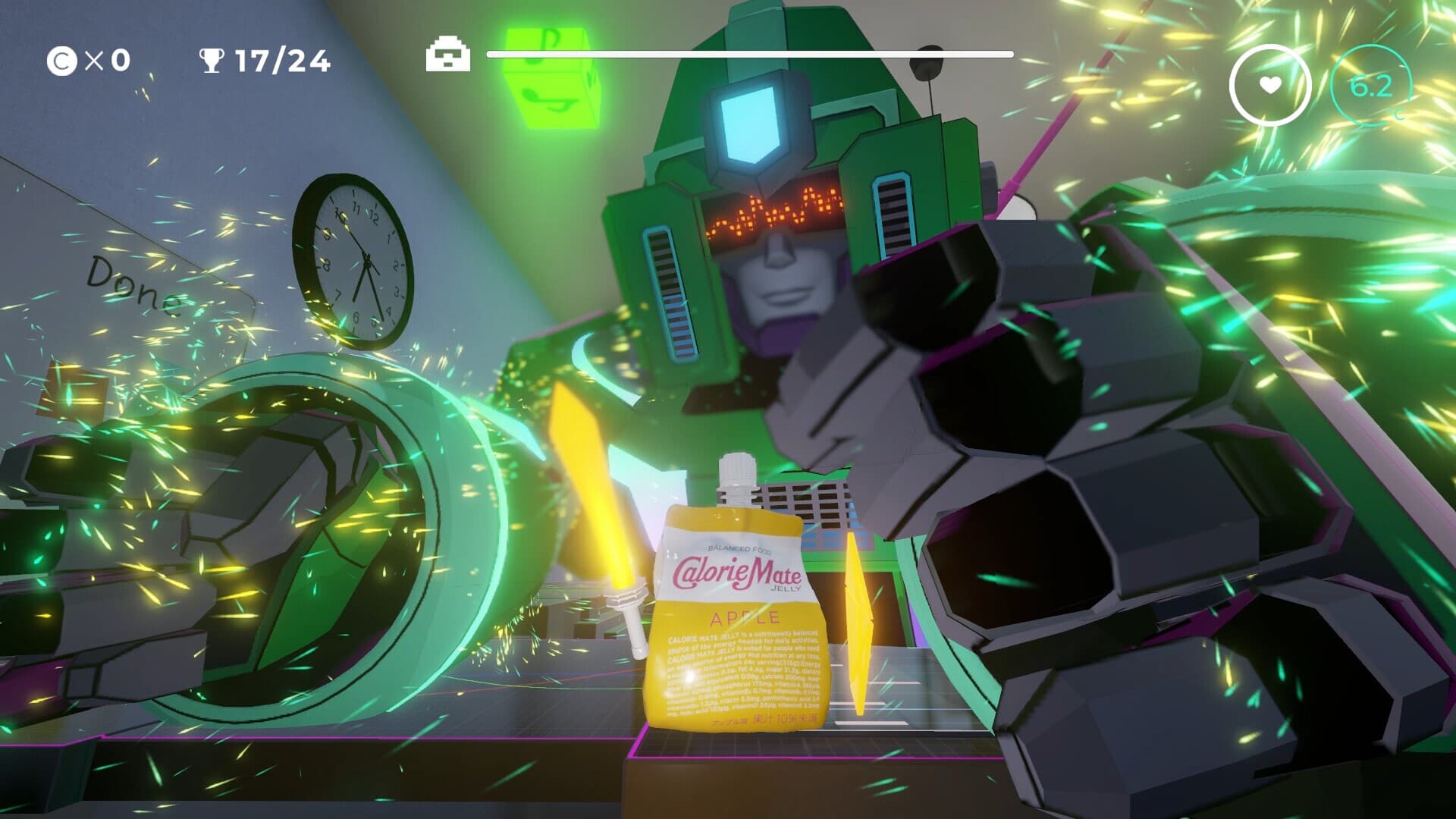 BALANCED FOOD CalorieMate FOR GAME CREATORS - JELLY MISSION