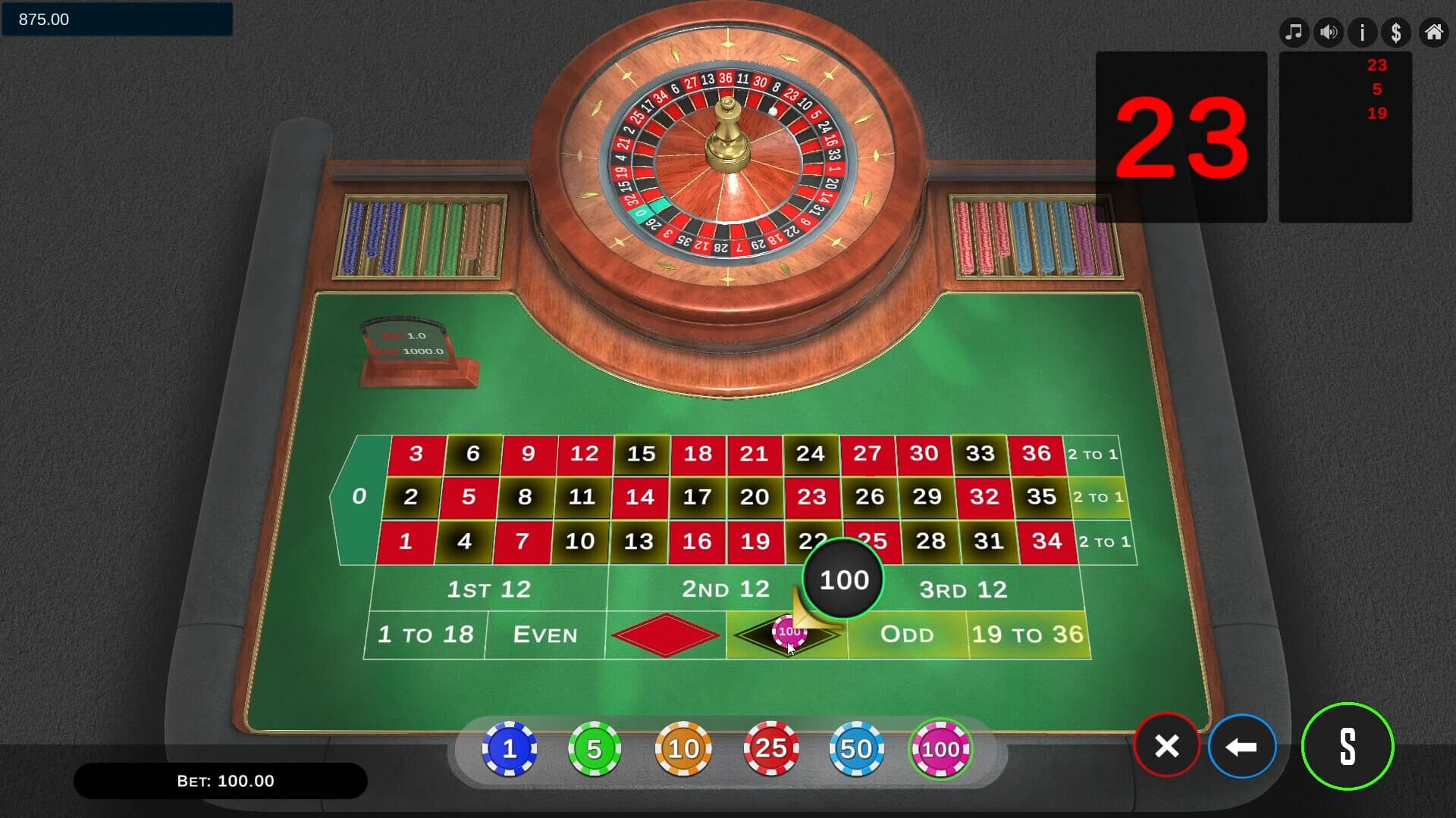 Roulette Pro Simulator