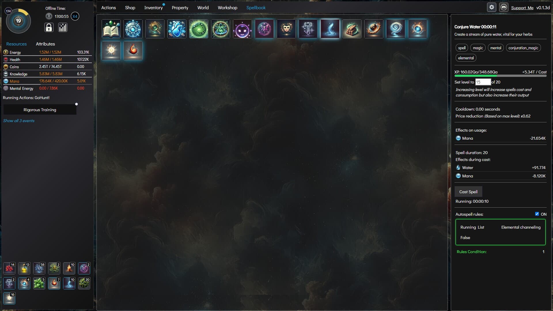 Idle Awakening: Mages Path