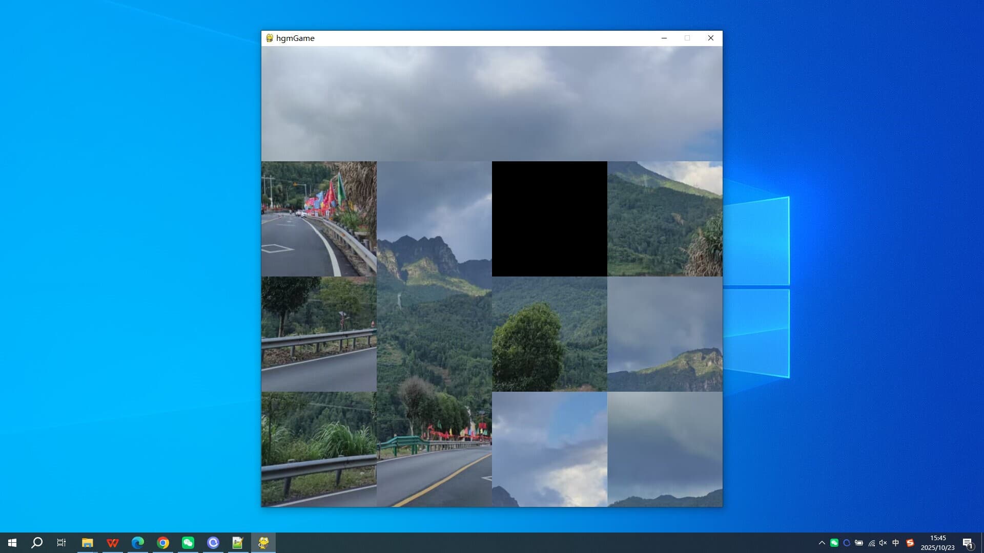 Shengtang Mountain in Jinxiu County