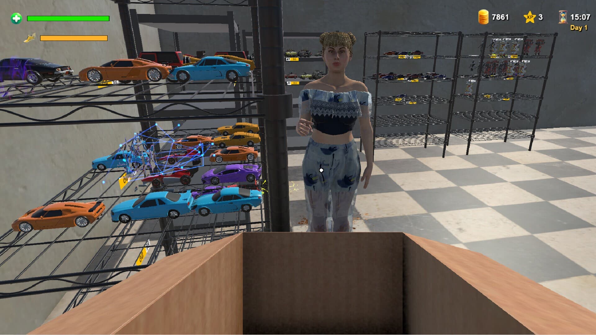 AI TALK 33 Car Robot Modavuj Market Simulator