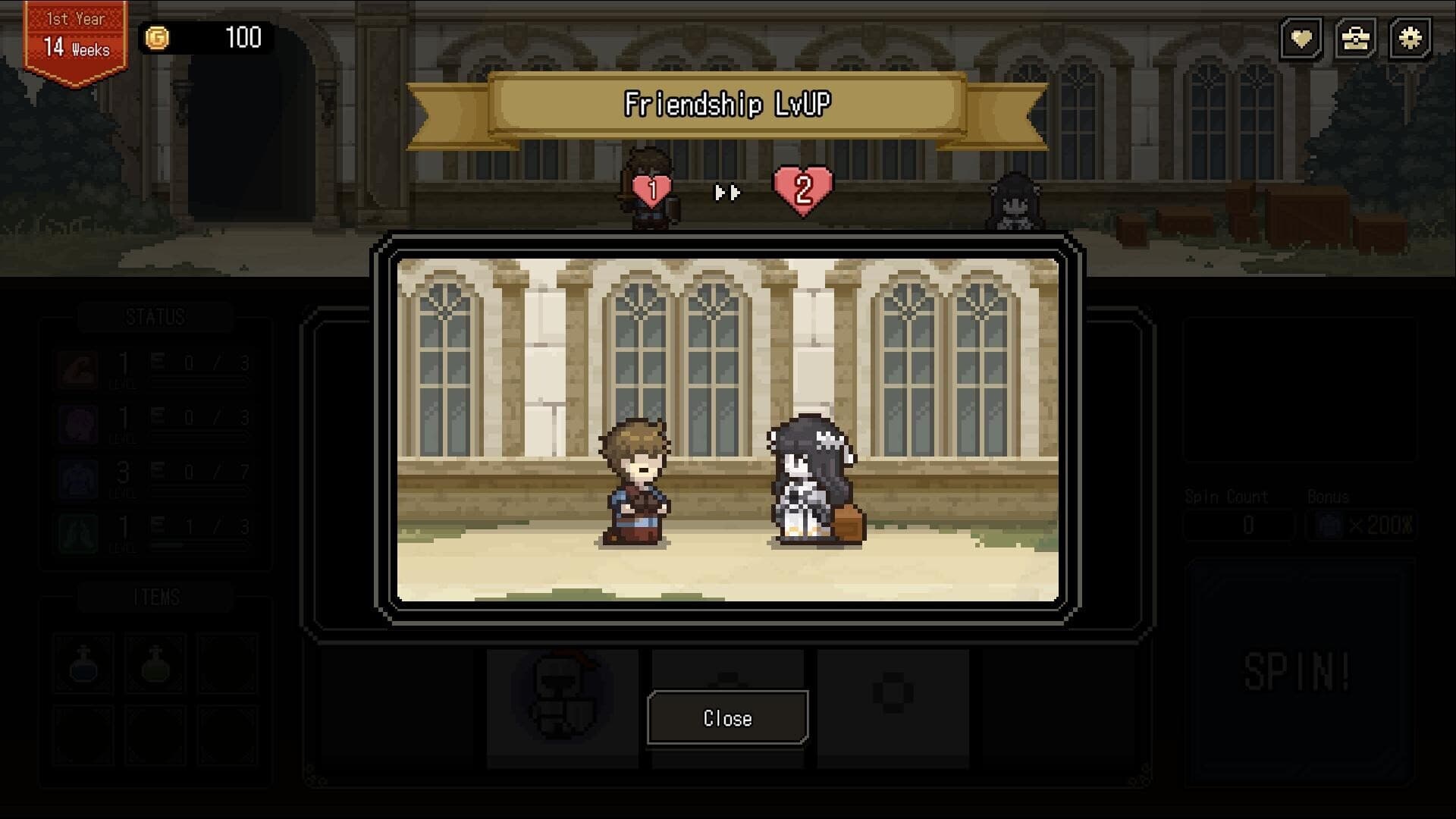 Who Trained the Hero? -Spin of Fate